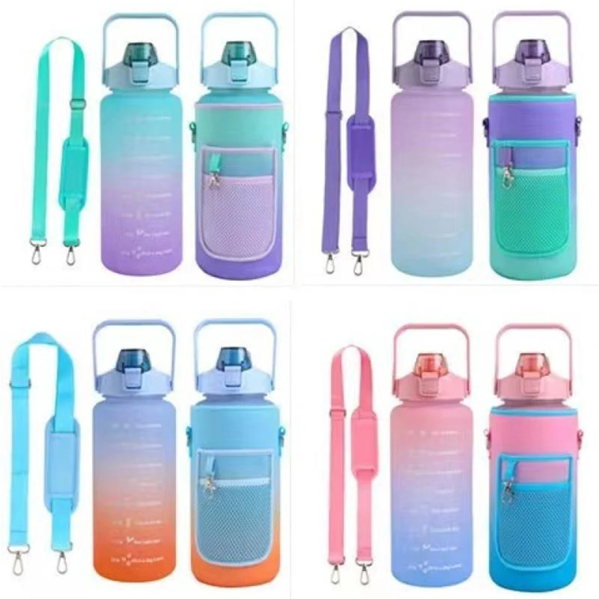Neoprene Glass Water Bottle Cooler Sleeve Insulator 1