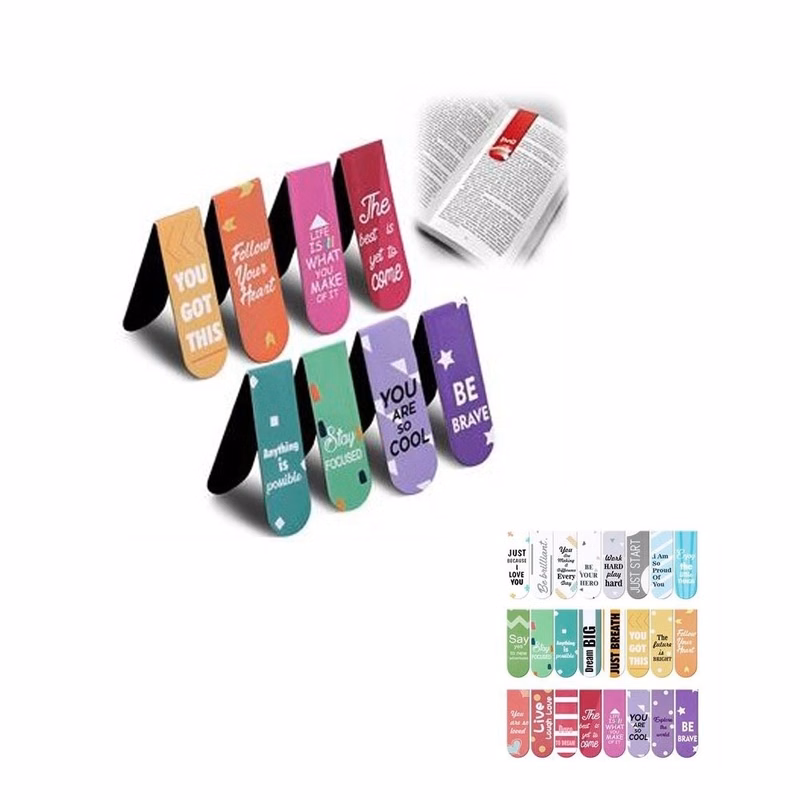 Colorful Folding Magnetic Bookmark