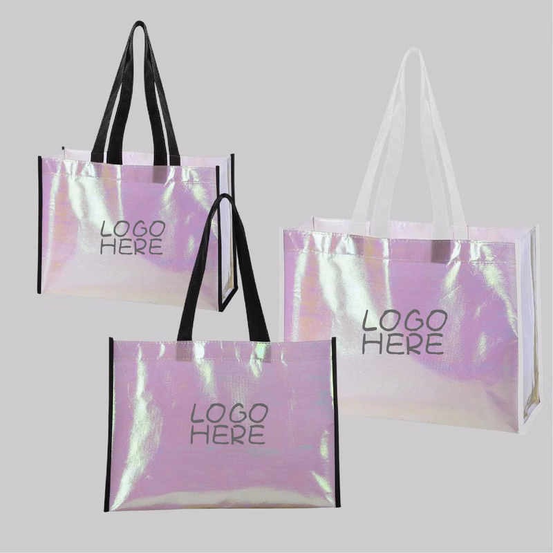 Coated Water-Resistant Tote Bags