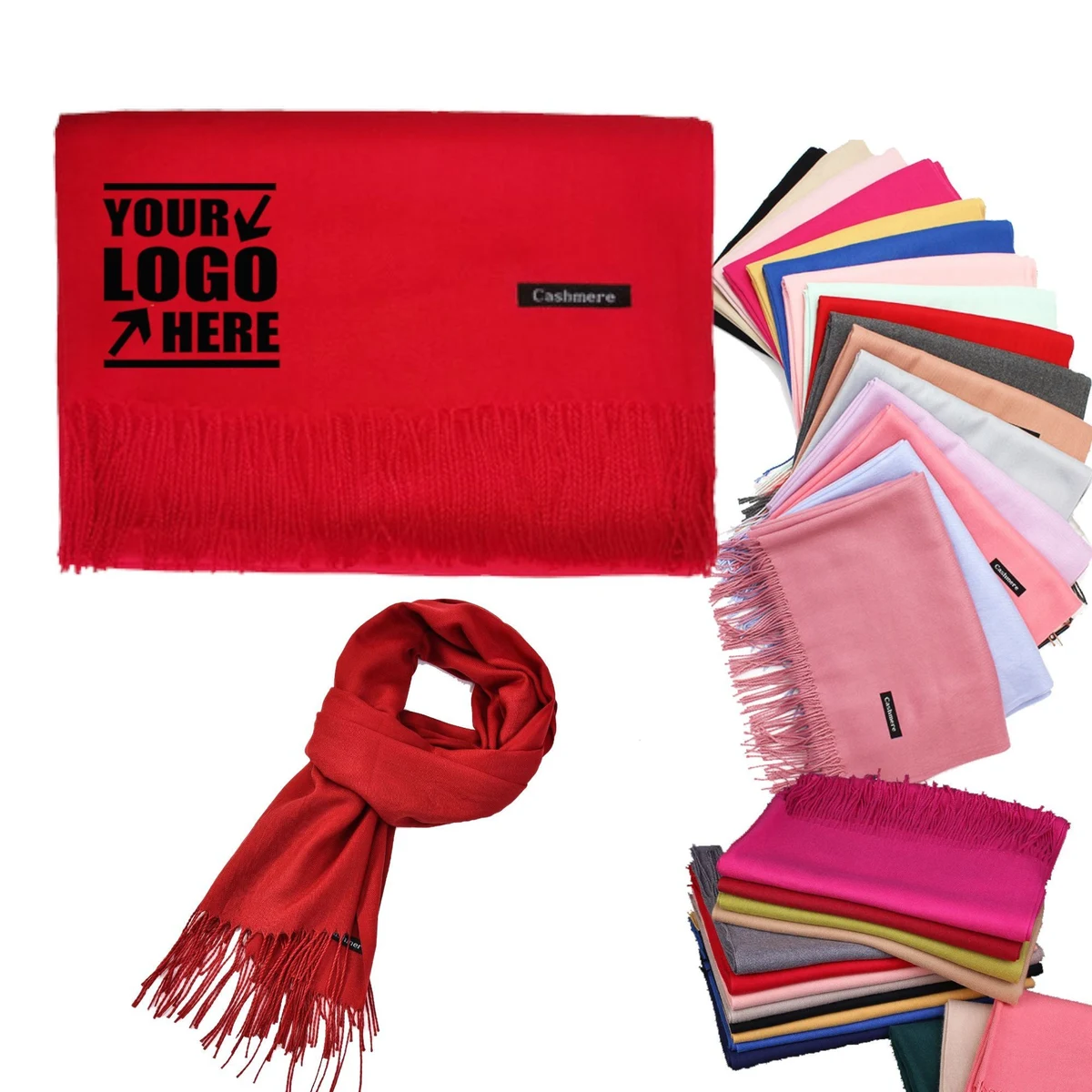 Soft Imitation Cashmere Scarf 1