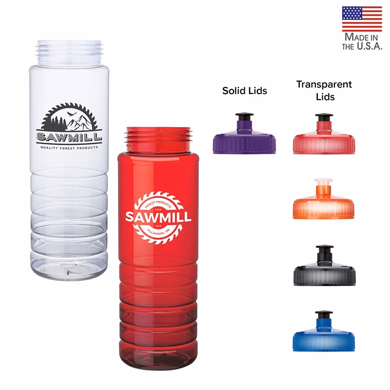 Malibu 26 oz. PET Bottle with Pull Spout Lid