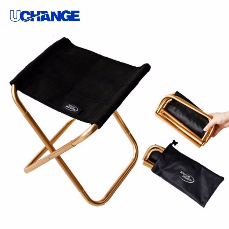 Aluminum Alloy Folding Camping Chair with Carry Bag for Outdoors