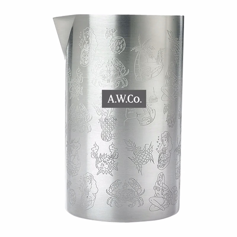 Double Wall Mixing Tin Tiki 21oz.