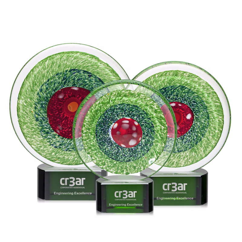 On Target Award on Green Base