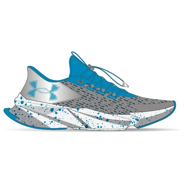 Boys' Grade School UA Scramjet 5 Speckle Running Shoes 1