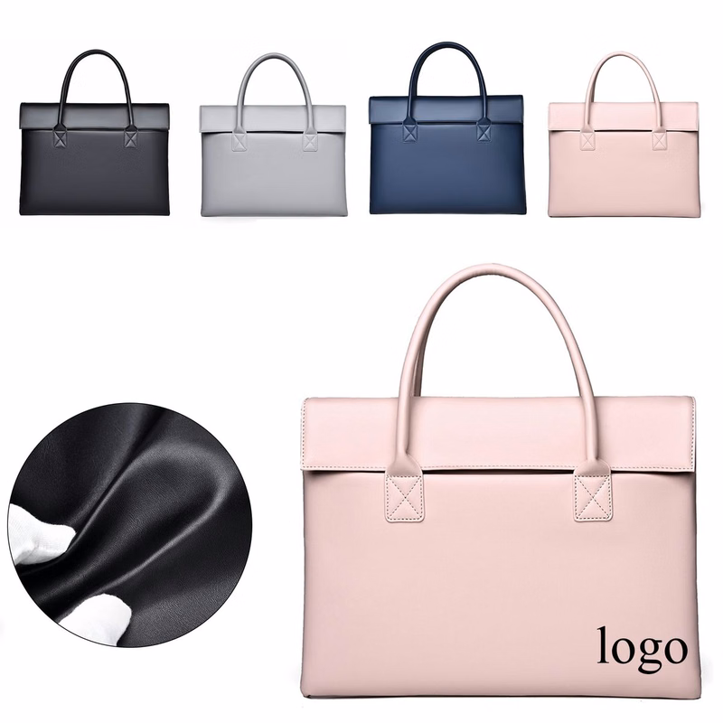 Structured Flap Laptop Work Tote