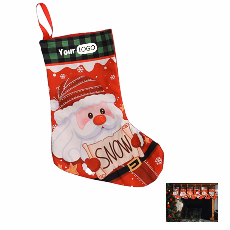 Plush Christmas Stocking