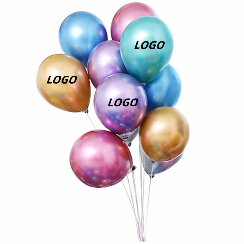 12-inch Metallic Latex Balloon