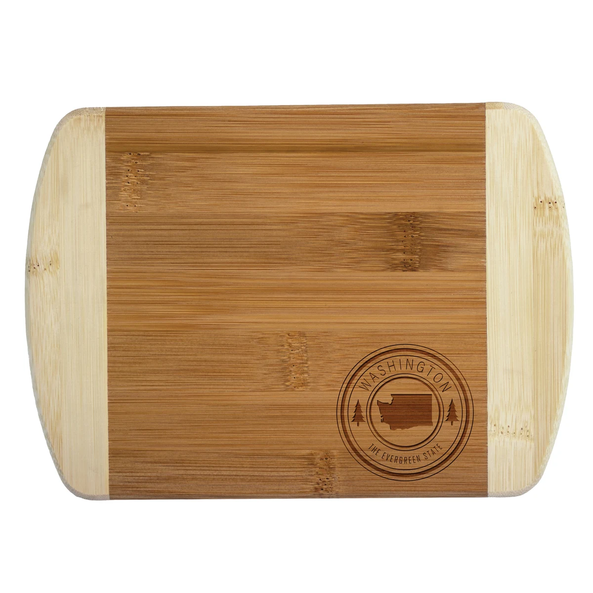 Washington State Stamp 2-Tone Bar Board 1