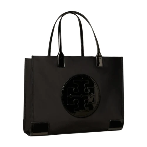 Tory Burch Ella Patent Tote Bag - Black 1