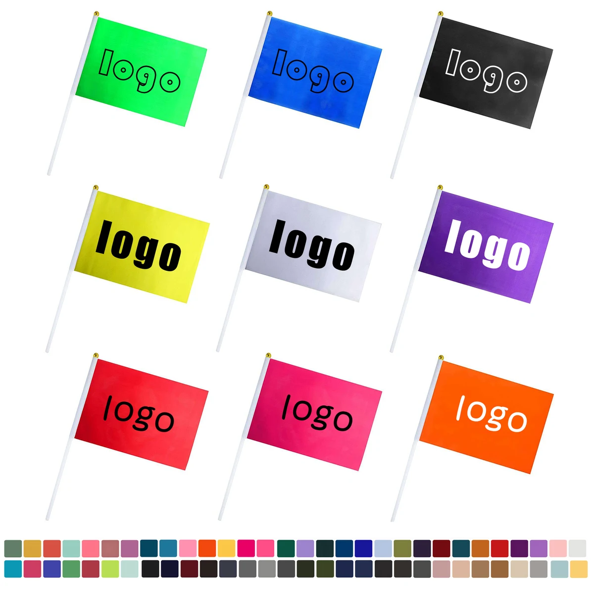 Handheld Flags for Party Decor & Promotional Gifts 1