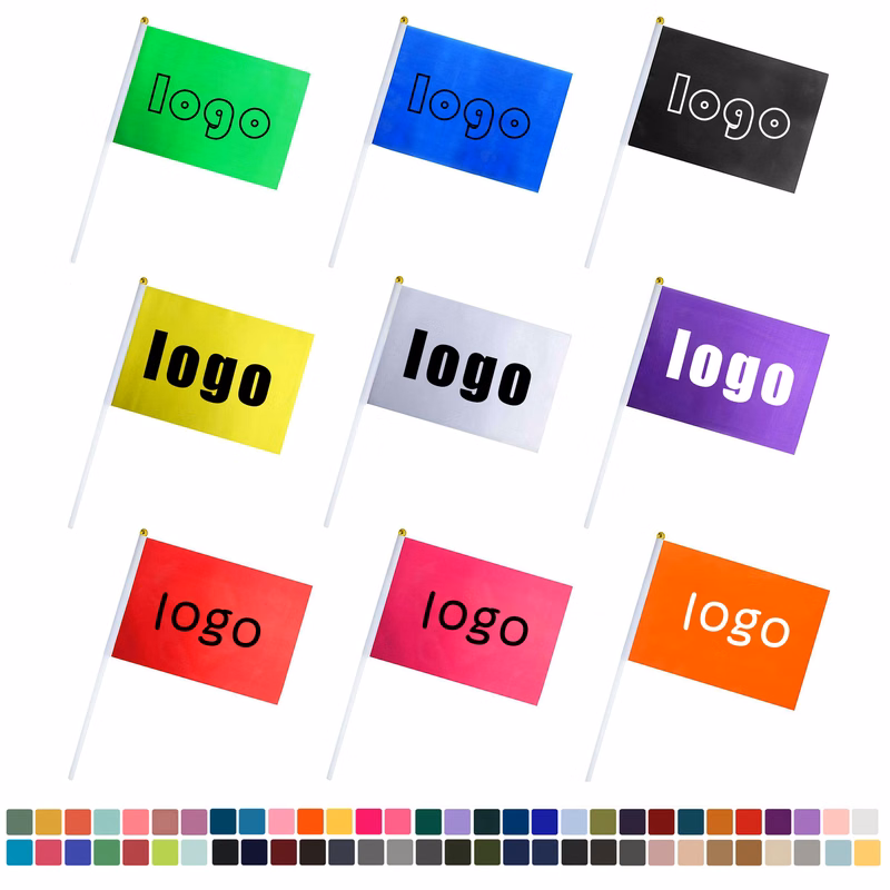 Handheld Flags for Party Decor & Promotional Gifts