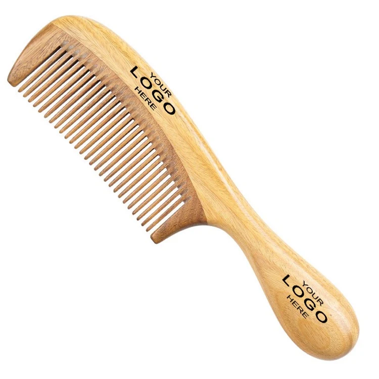 Handmade natural wood comb 1