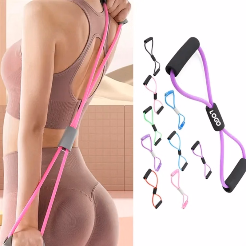 Fitness Elastic 8-Shaped Pull Rope