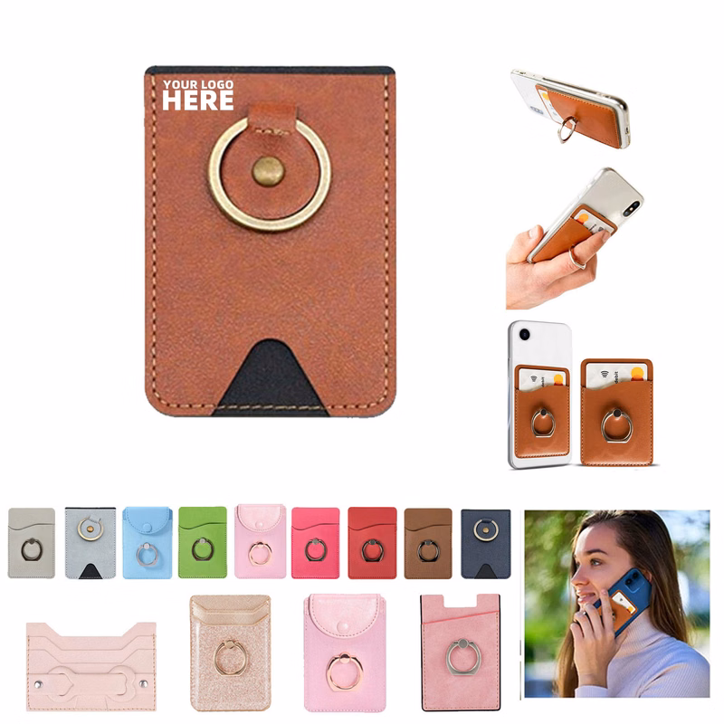 Stick on Phone Wallet With Stand