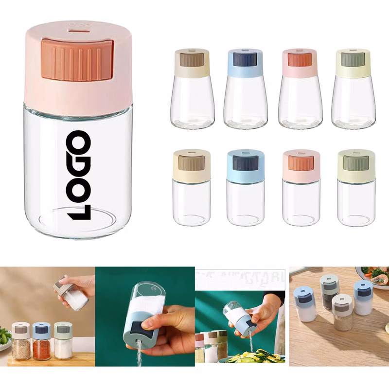 Kitchen Press Type Quantitative Salt Shaker