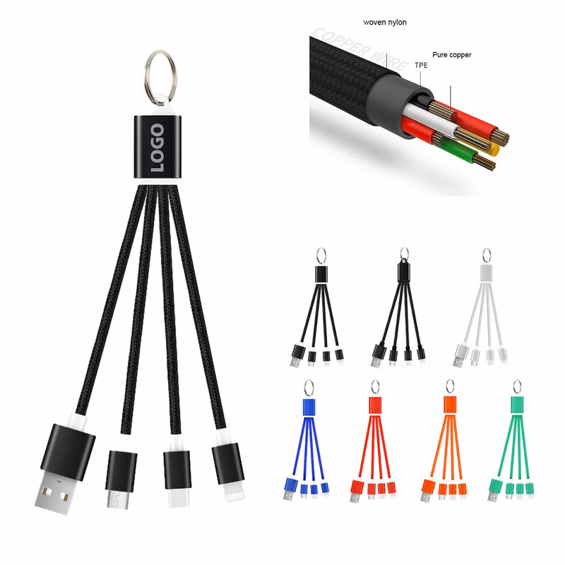 MOQ 20 Multi-Function Charging Cable
