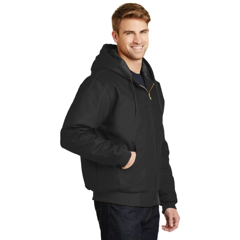 CornerStone - Duck Cloth Hooded Work Jacket. 1
