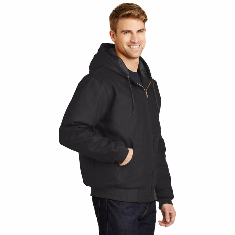 CornerStone - Duck Cloth Hooded Work Jacket.