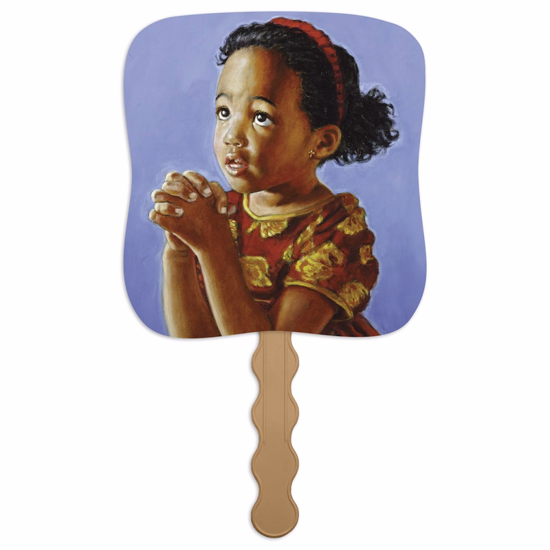 Skinner & Kennedy® Heavenly Prayer - Pictorial Fan