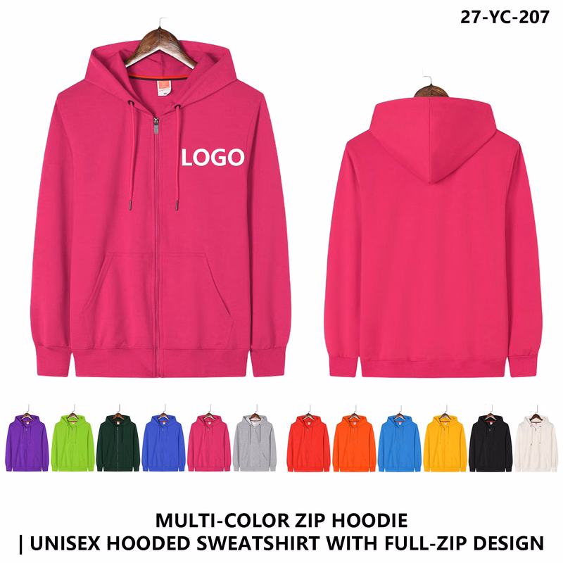 Vivid Color Hooded Sweatshirt - Quick Dry Poly Promotional Merch