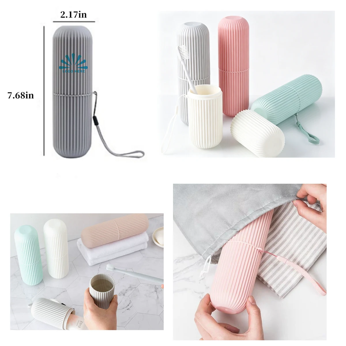 Outdoor Travel Toiletry Storage Cup 1