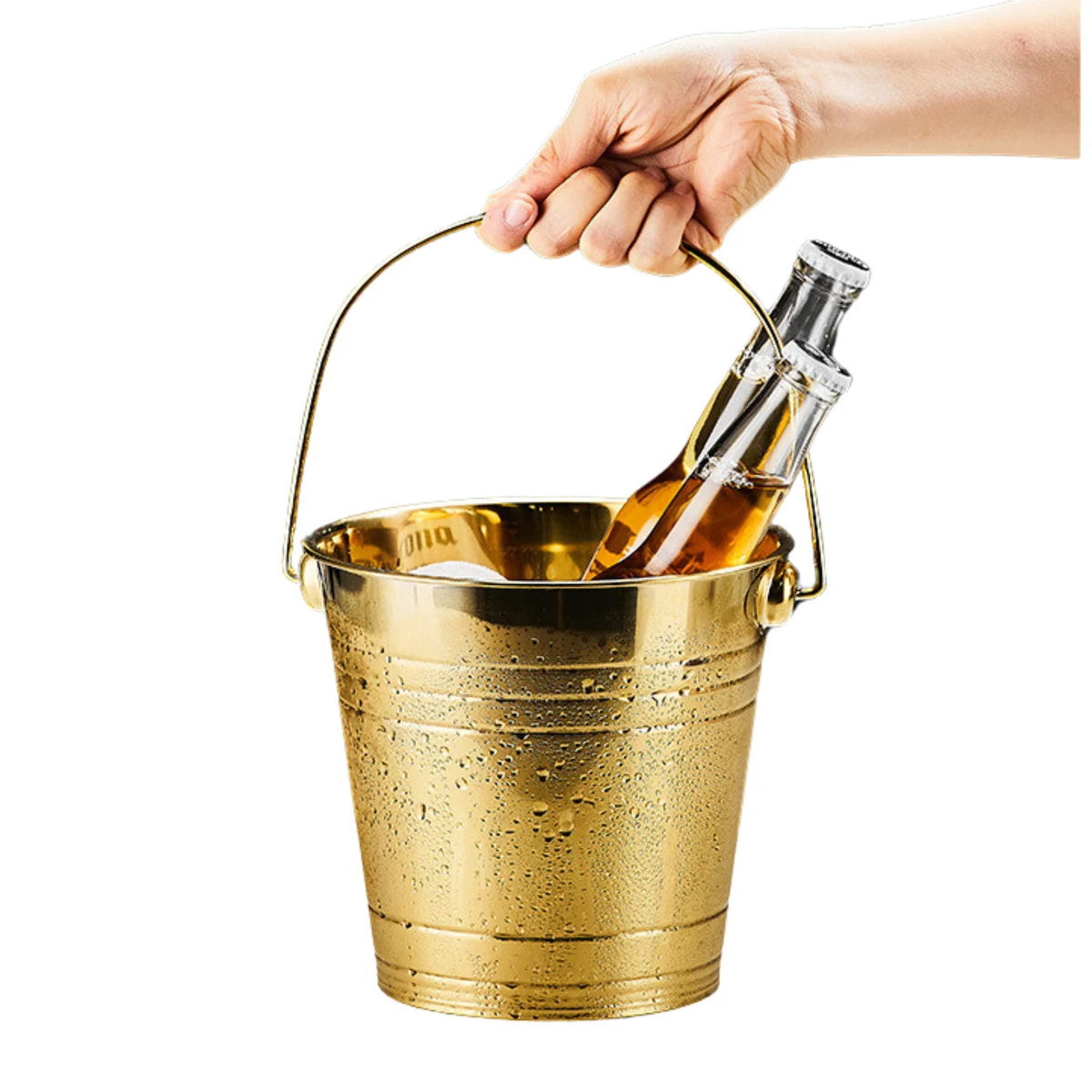 Insulated Ice Bucket with Lid 1