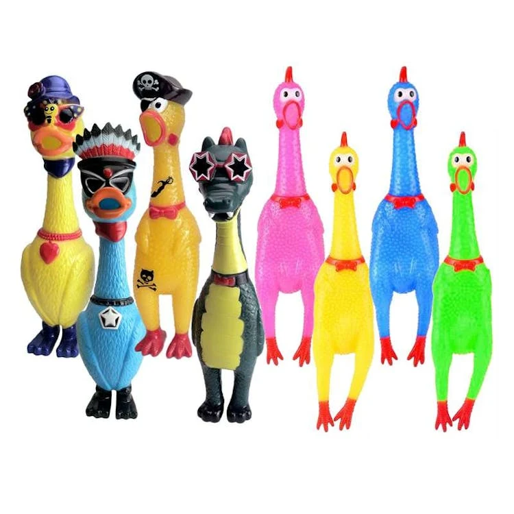 Squeeze & Shrill Pet Toys Assorted13" 1