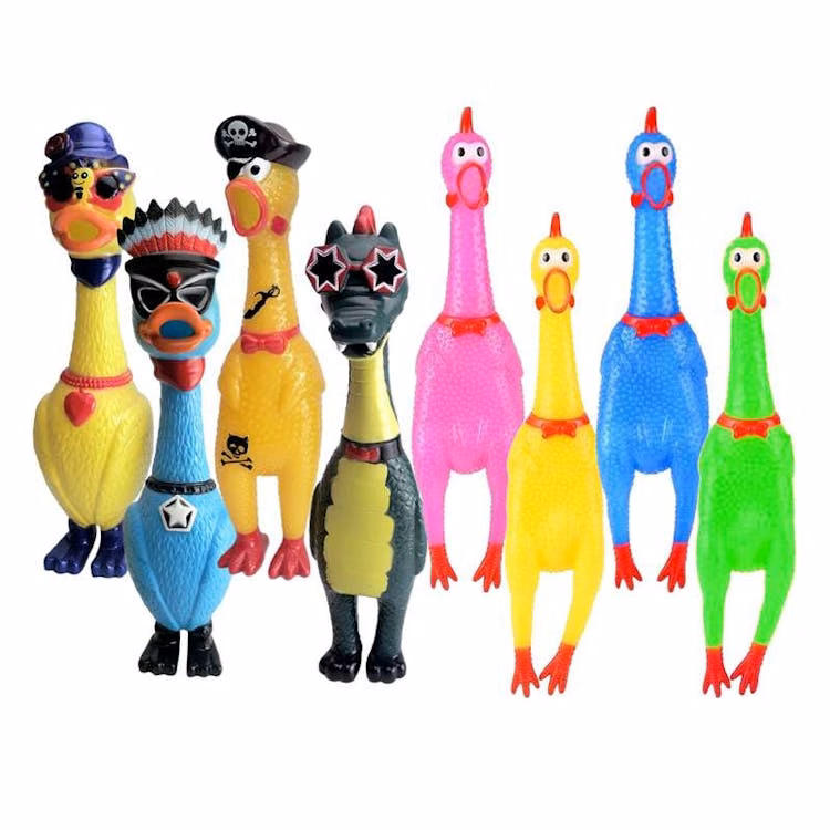 Squeeze & Shrill Pet Toys Assorted13"