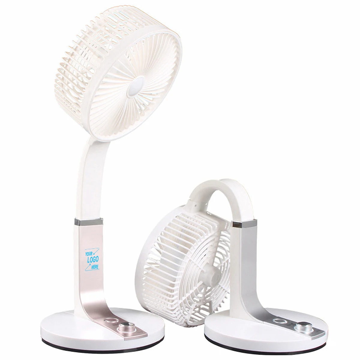 Portable USB Foldable Fan with LED Light 1