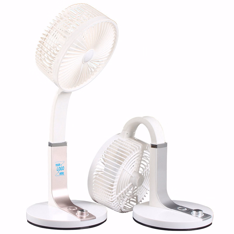 Portable USB Foldable Fan with LED Light