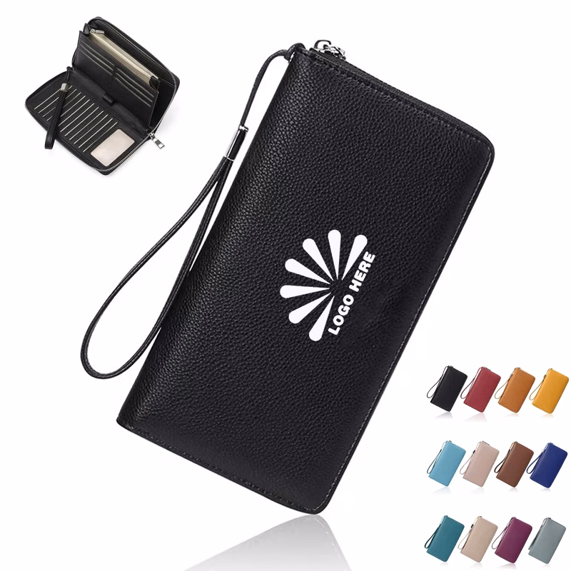 Pu Large Capacity Women's Wallet With Customizable Logo