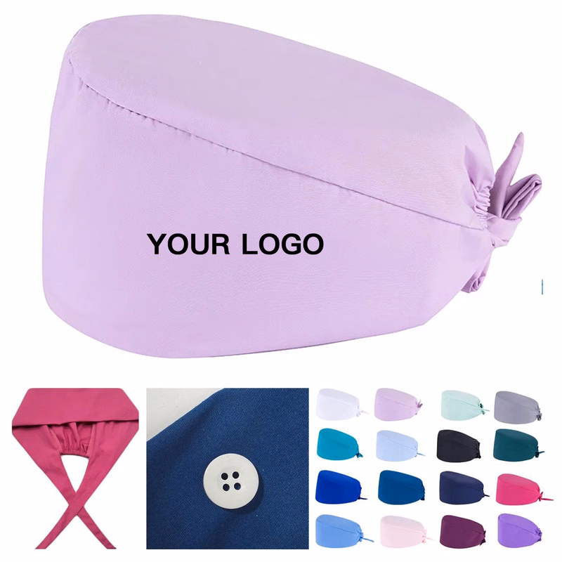 Breathable Nurse Cap With Sweat Wicking Fabric