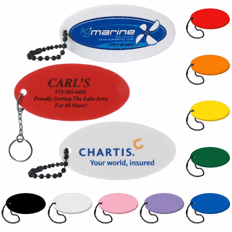 Oval Key Tag