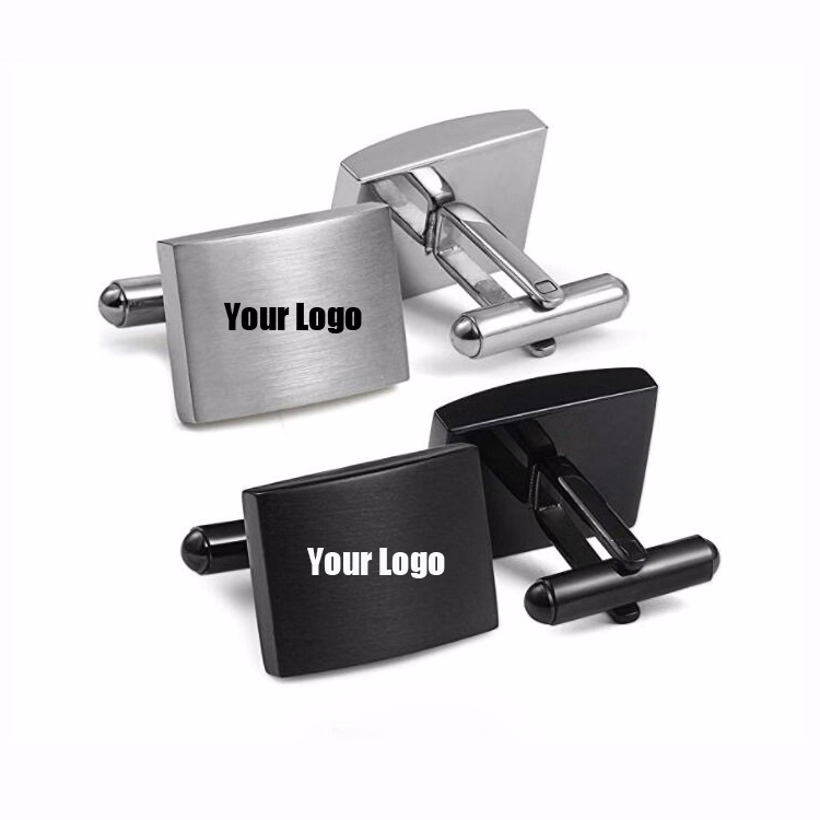 Polished Steel Cuff Links