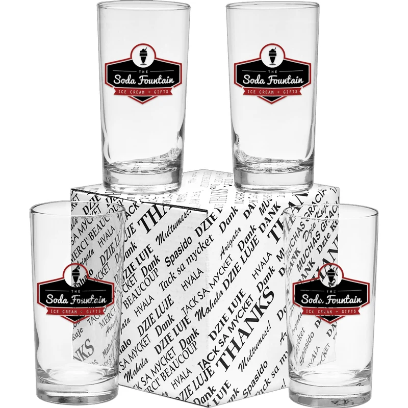 12 oz. Deluxe Beverage Thank You Set 1