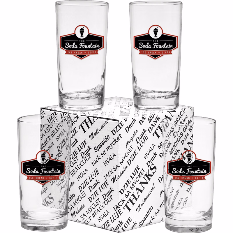 12 oz. Deluxe Beverage Thank You Set