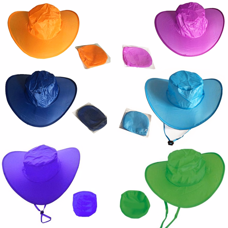 Foldable Cowboy Hat Caps