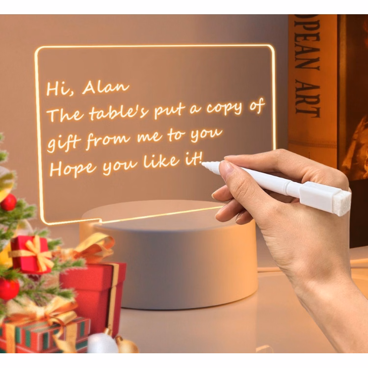 Writing Board Acrylic Night Light
