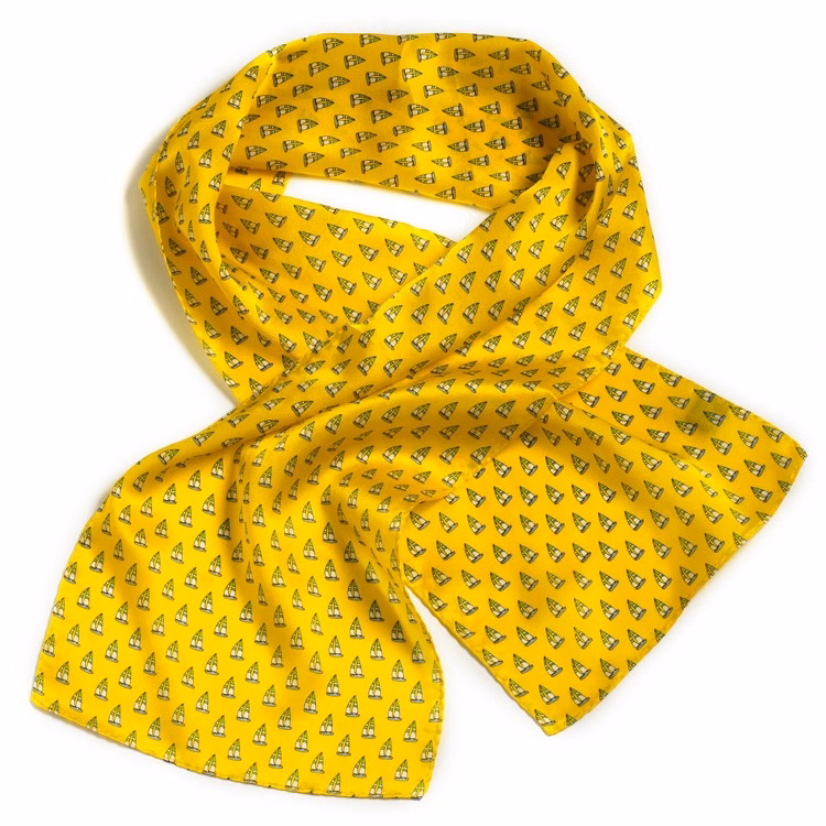 Starboard Sail Silk Scarf - 8"x45"