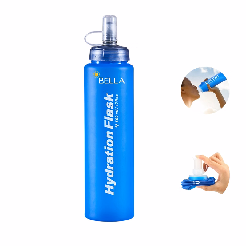 500Ml Folding Drinking Water Bottle