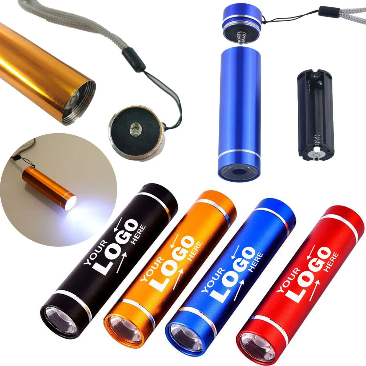 Durable LED Aluminum Alloy Flashlight 1
