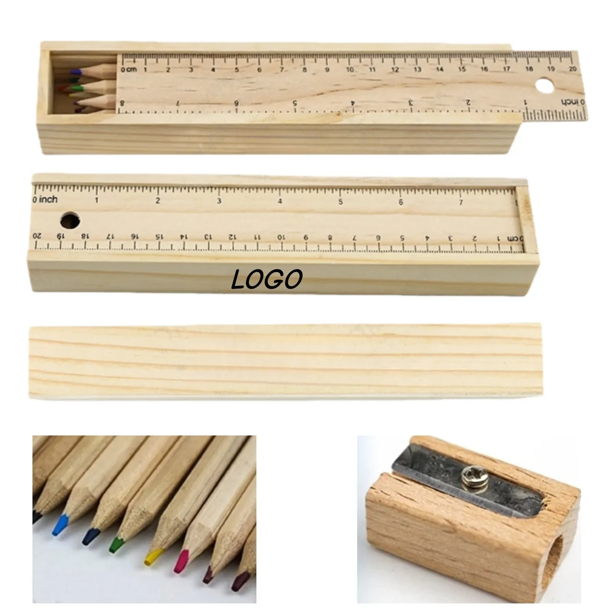 Custom Logo Colored Pencil Set Art Supplies Gift 1