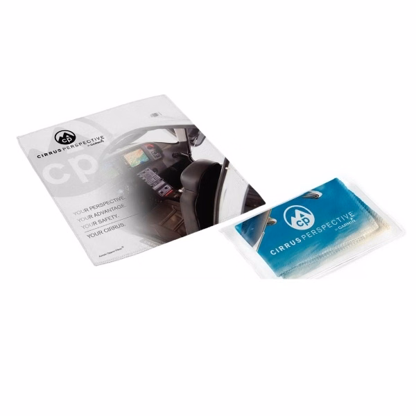 Suede Opper Fiber Cloth in Vinyl Pouch (12"x 12") - Full Color