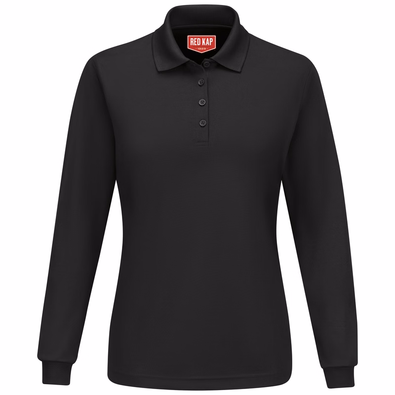 Red Kap® Women's Long Sleeve Performance Knit® Polo