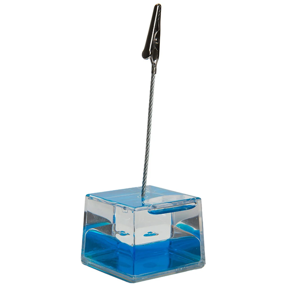 Liquid Wave Cube Memo Holder 1