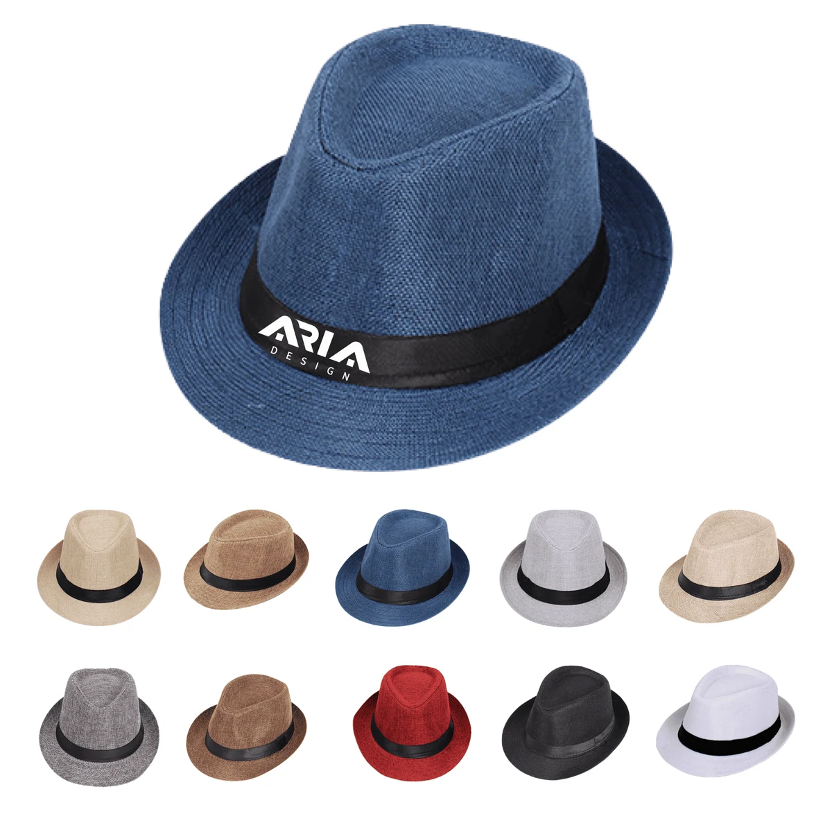 Unisex Summer Fedora Hat 1