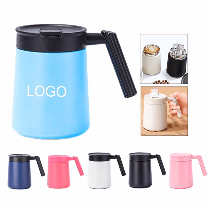 Stainless Steel Coffee Cup Insulated Sleeve with Handle