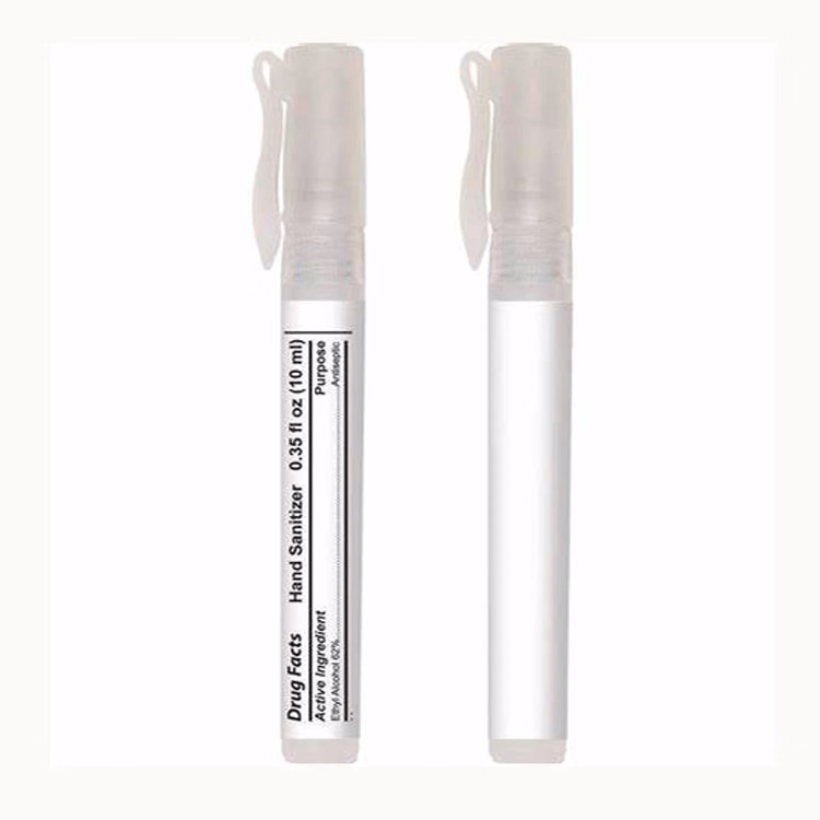 0.3 oz Clear Pen-shaped Hand Sanitizer