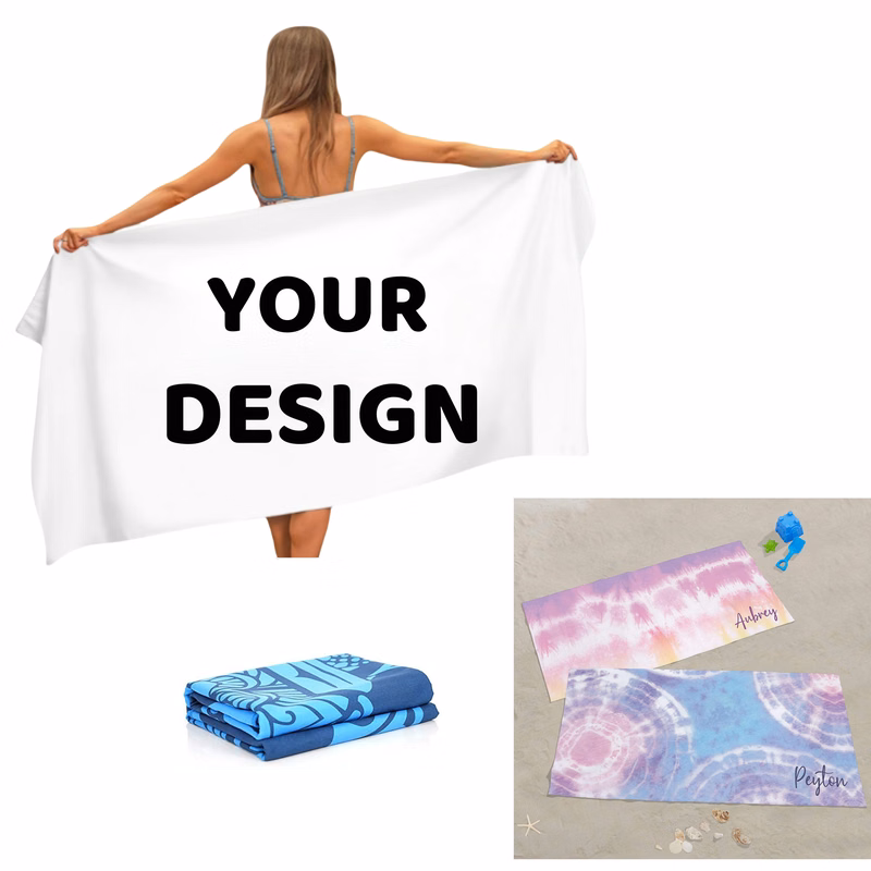 30"x 60" Full Color Beach Towel